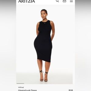 Aritzia Moonstruck dress - black size small
